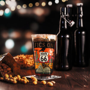 Fics on 66 Shaker pint glass